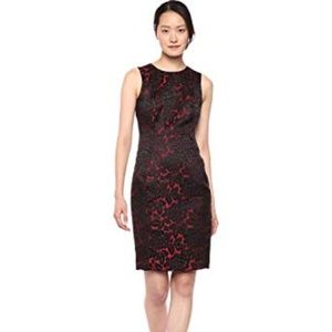 Calvin Klein Women's Sleeveless Round Neck Dress